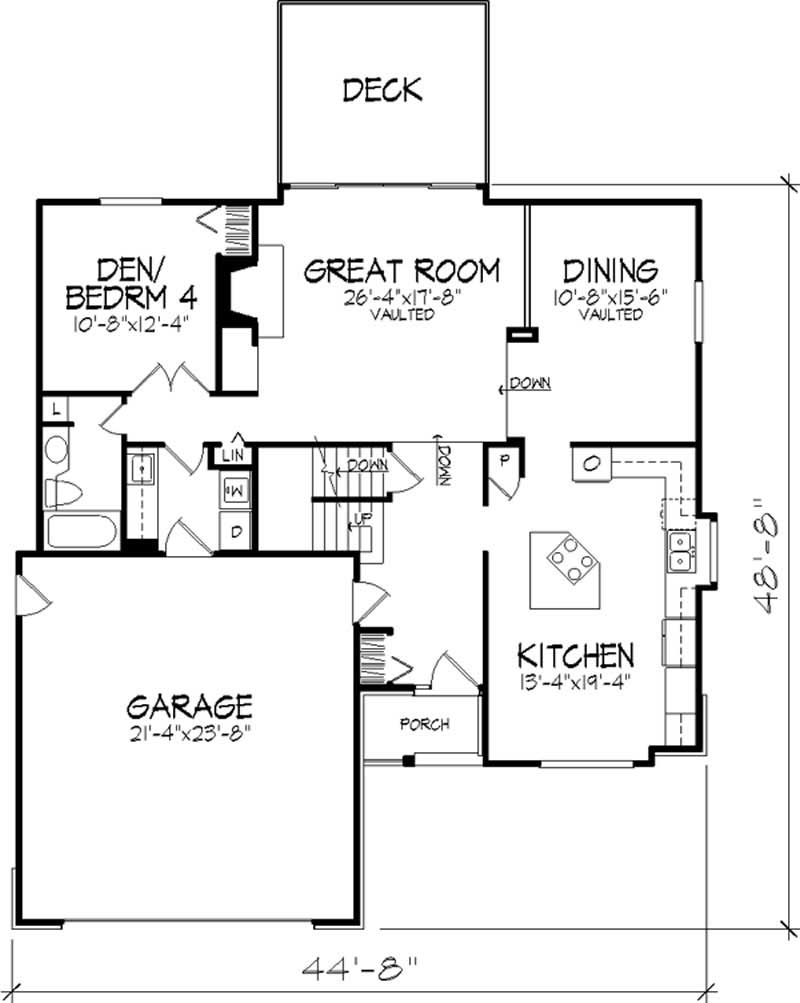 Floor Plan First Story
