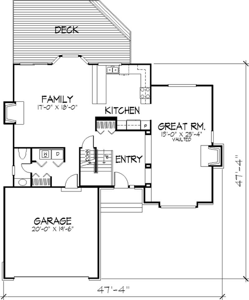 Floor Plan First Story