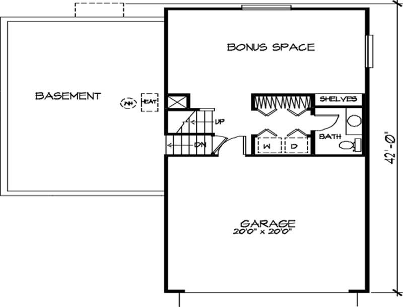 Floor Plan First Story