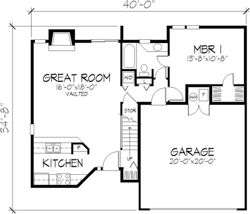 Floor Plan First Story