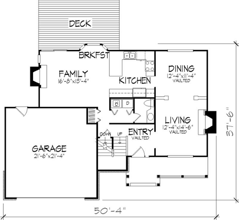 Floor Plan First Story
