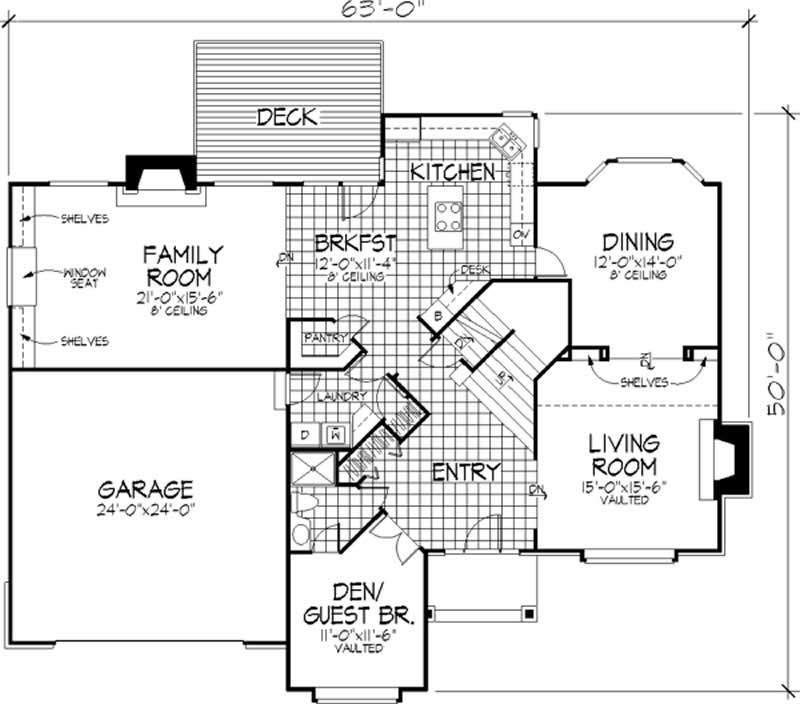 Floor Plan First Story
