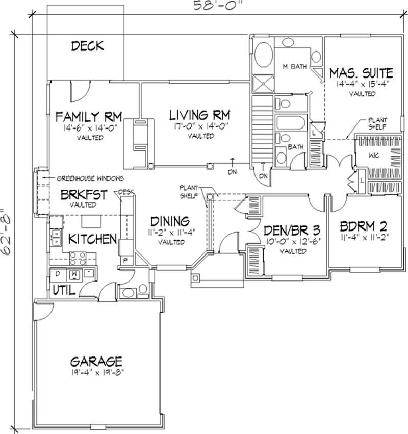 Floor Plan First Story