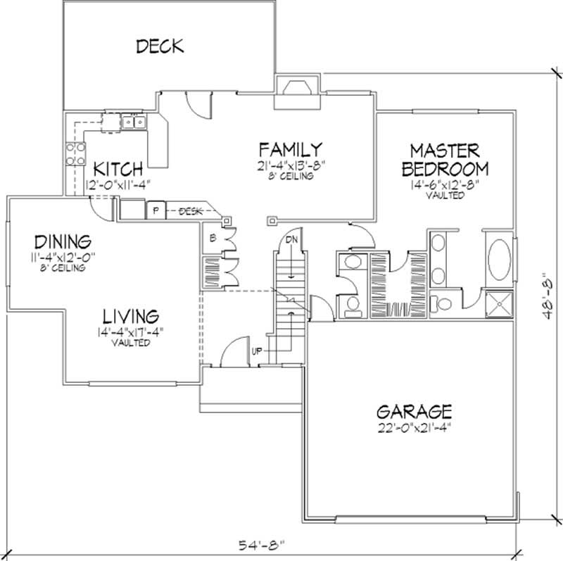 Floor Plan First Story