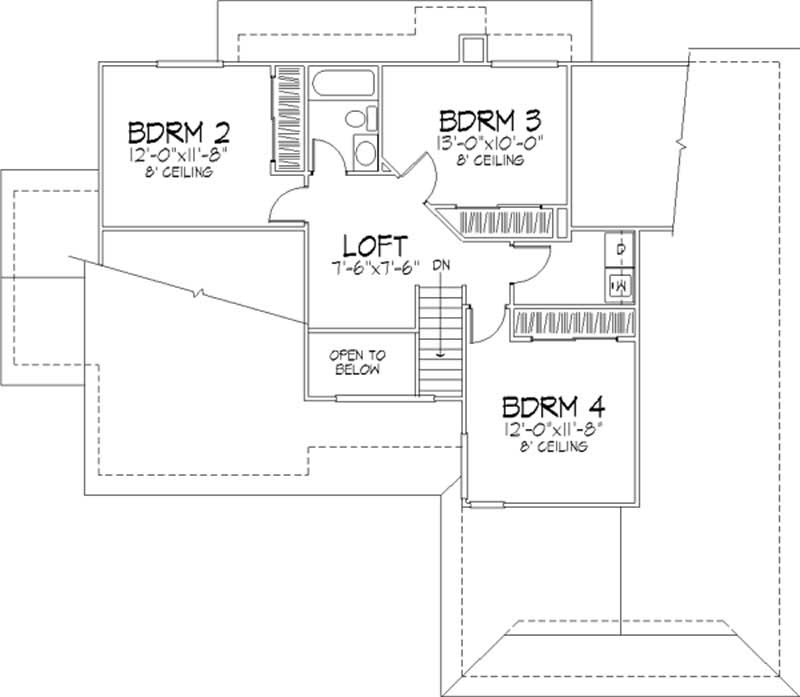 Floor Plan Second Story