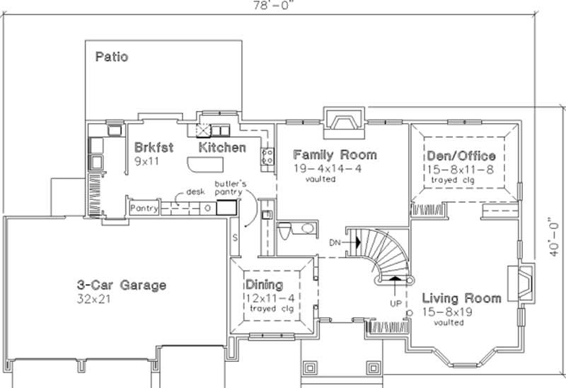 Floor Plan First Story