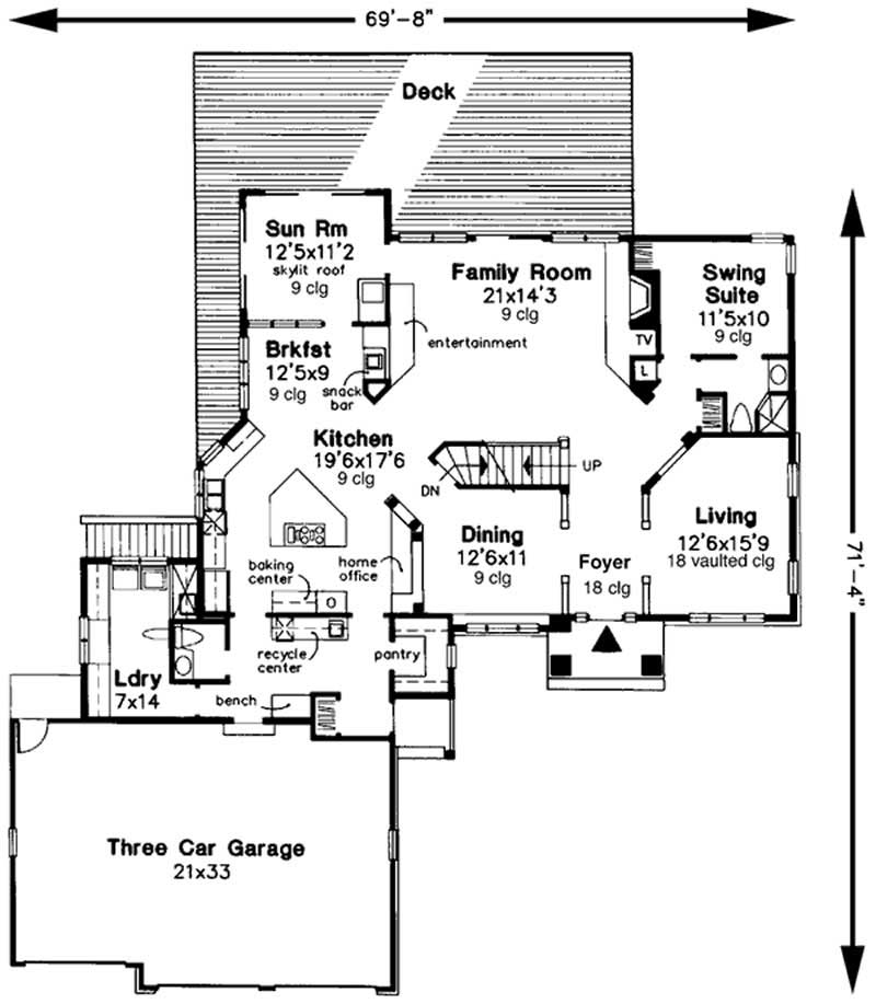 Floor Plan First Story