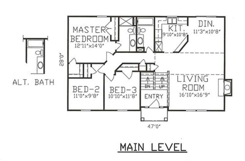 Floor Plan First Story