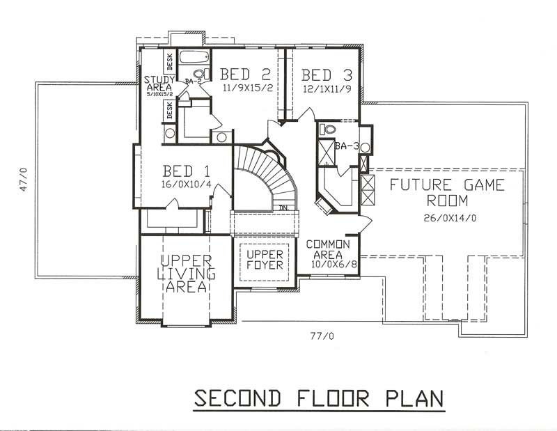 Floor Plan Second Story