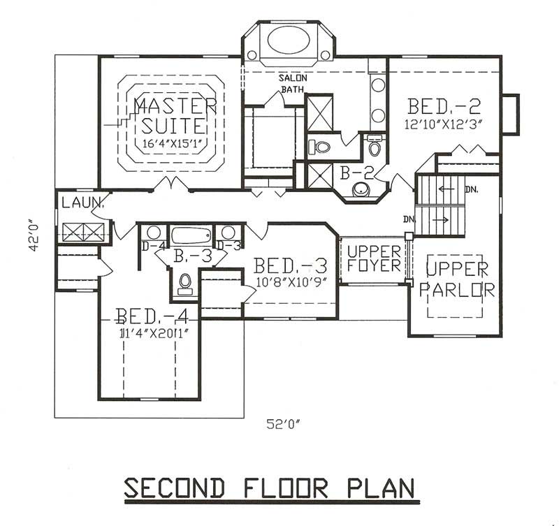 Floor Plan Second Story