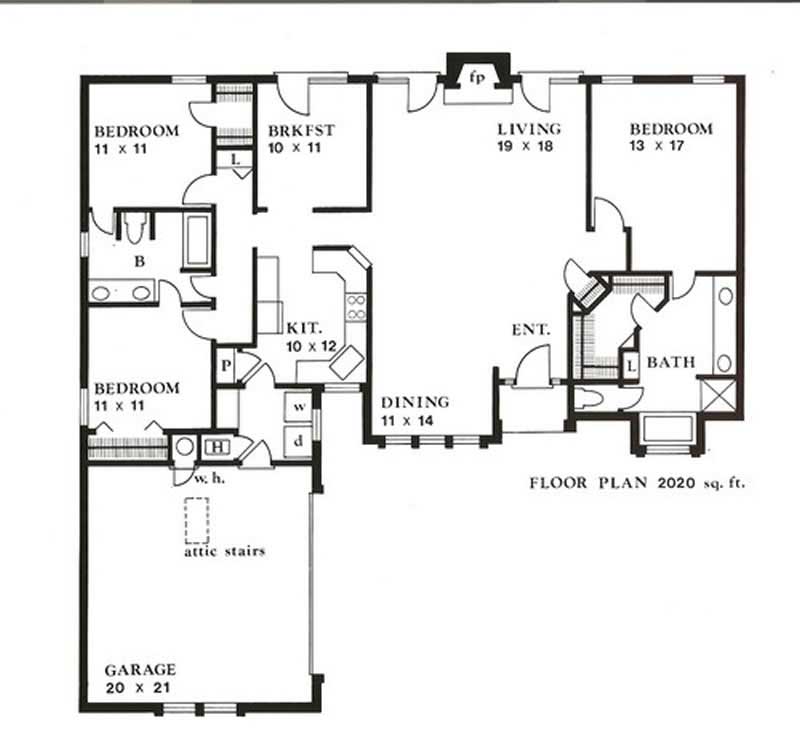 Floor Plan First Story