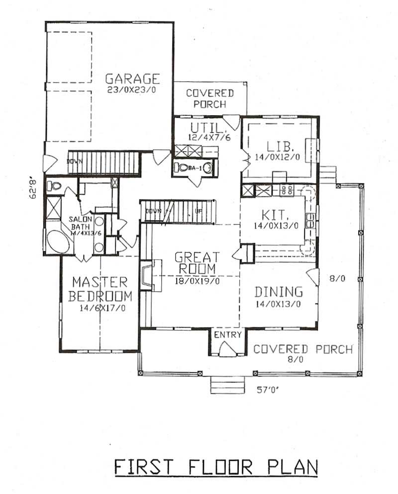 Floor Plan First Story