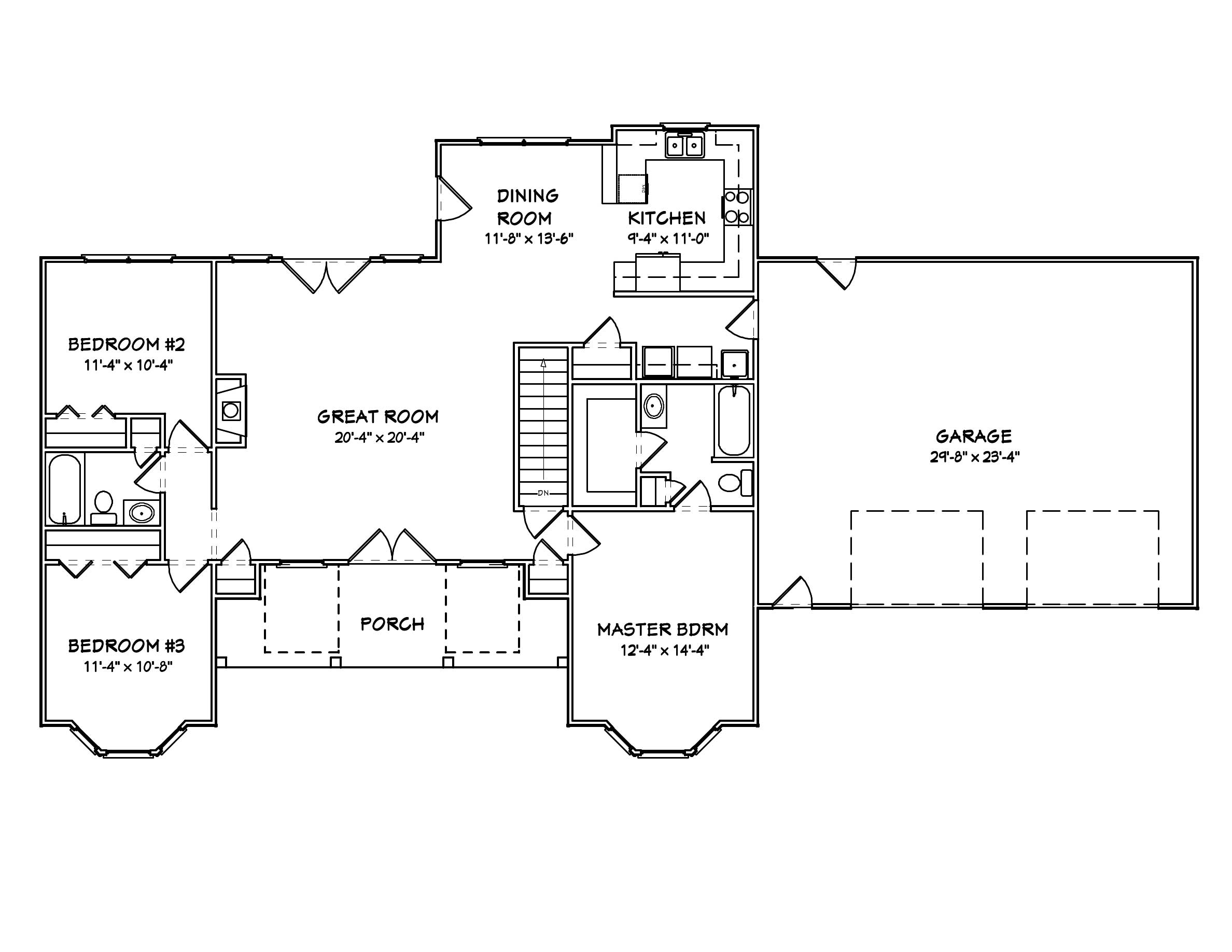 Floor Plan First Story