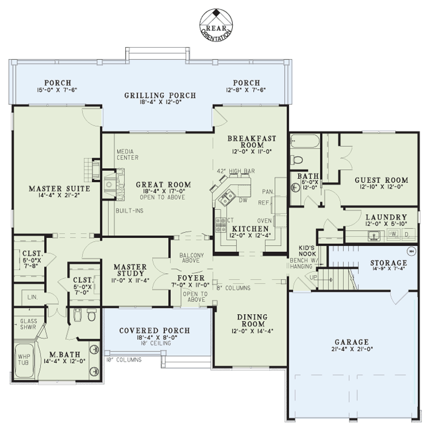 Floor Plan First Story
