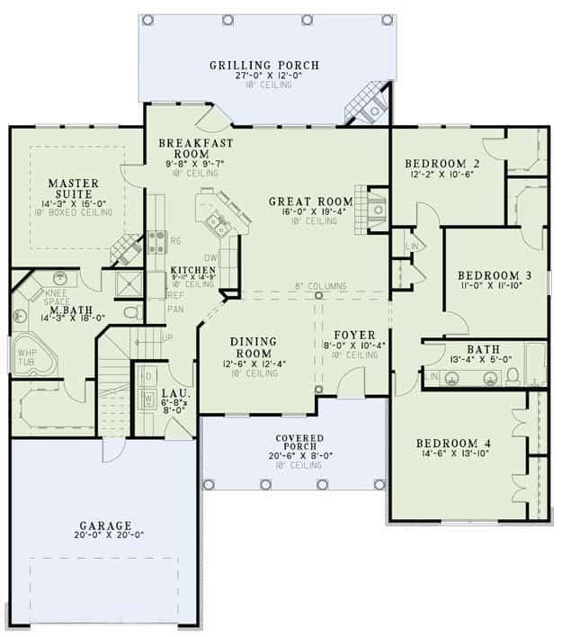 Floor Plan First Story