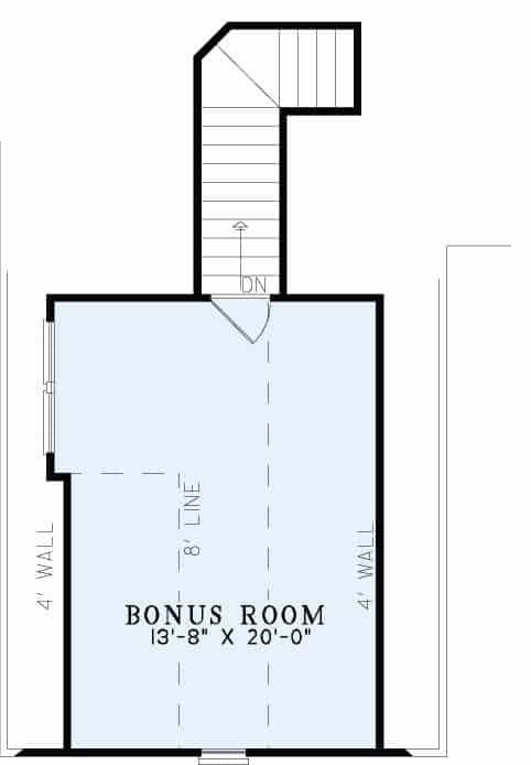 Floor Plan Bonus Room