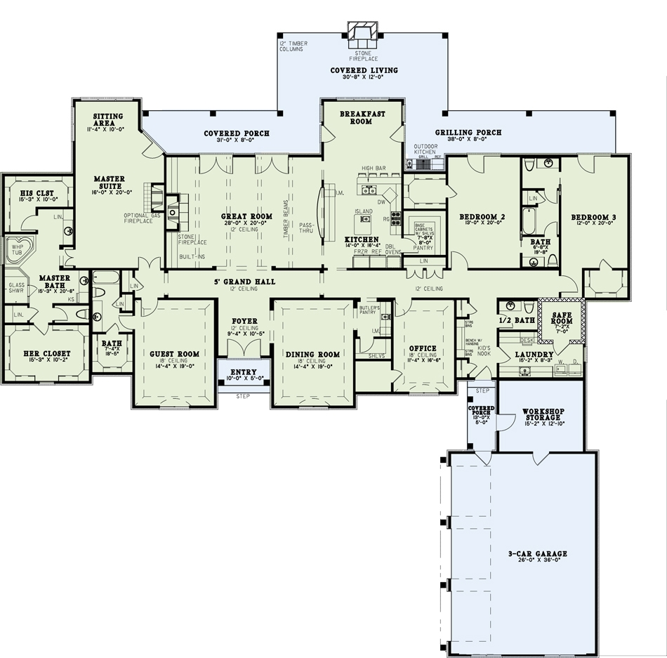 Floor Plan Main Level