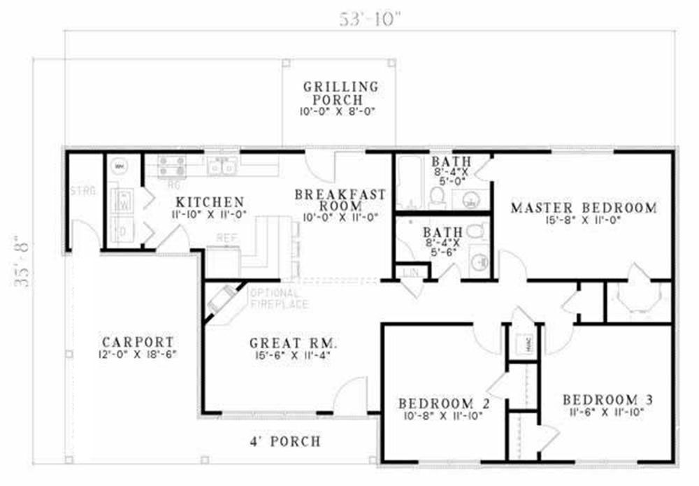 Floor Plan Main Level