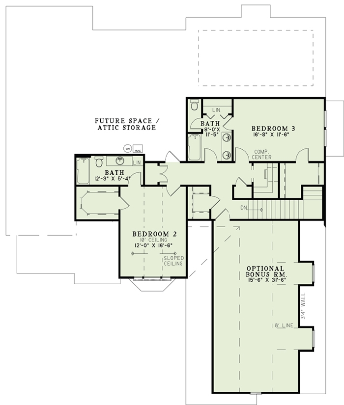 Floor Plan Second Story