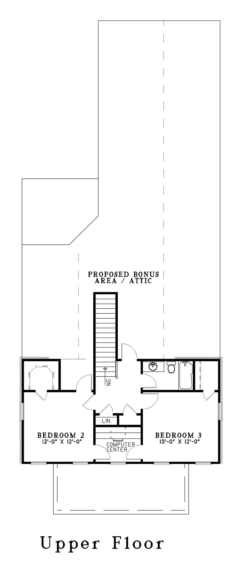Floor Plan Second Story