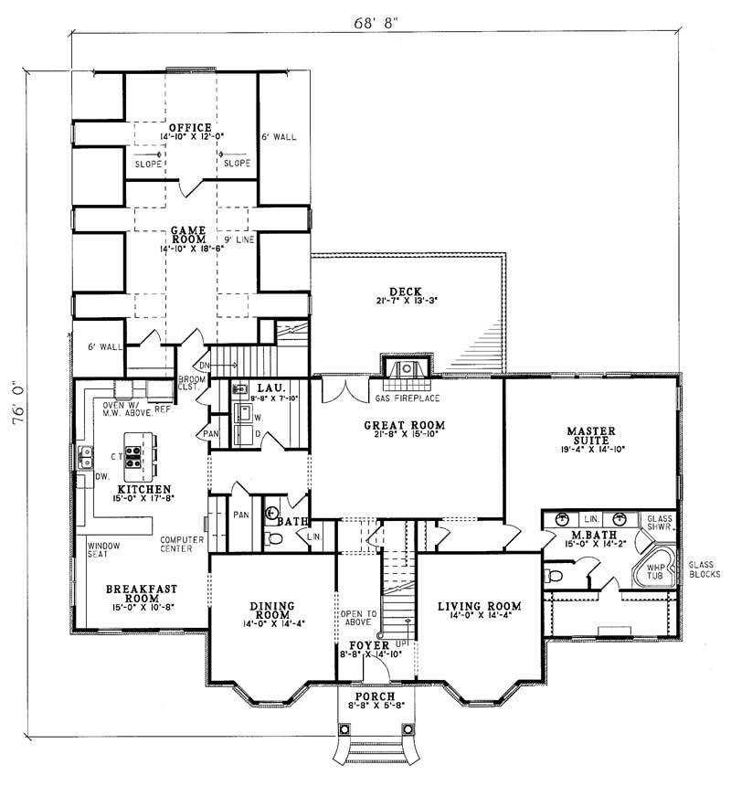 Floor Plan First Story