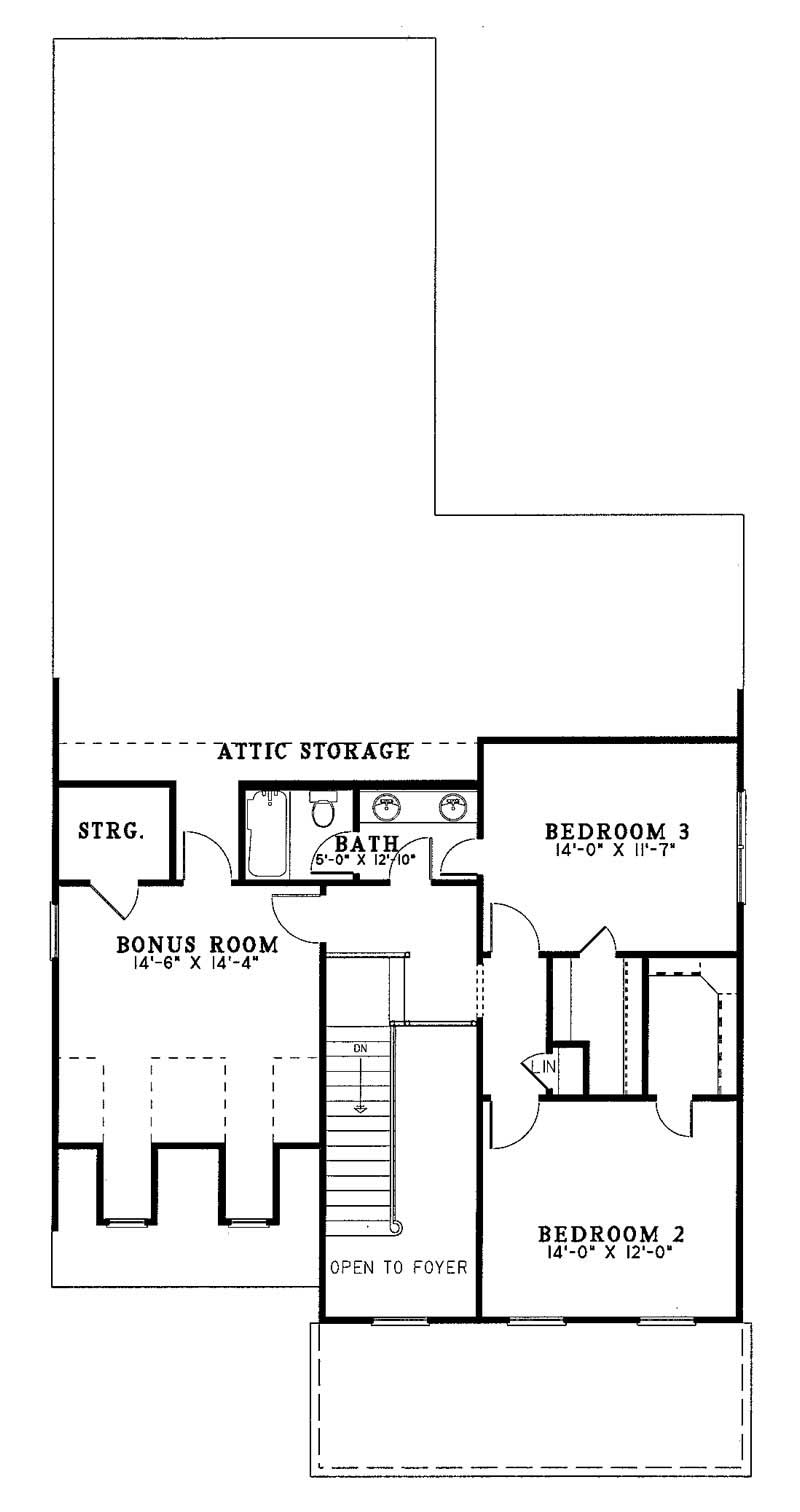 Floor Plan Second Story