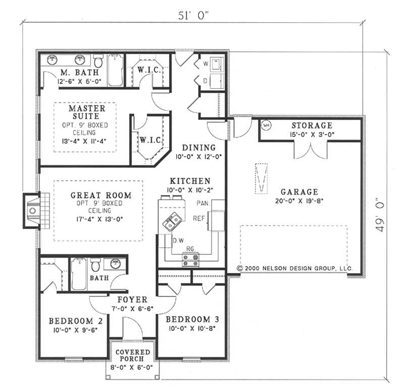 Main Level Floor Plan