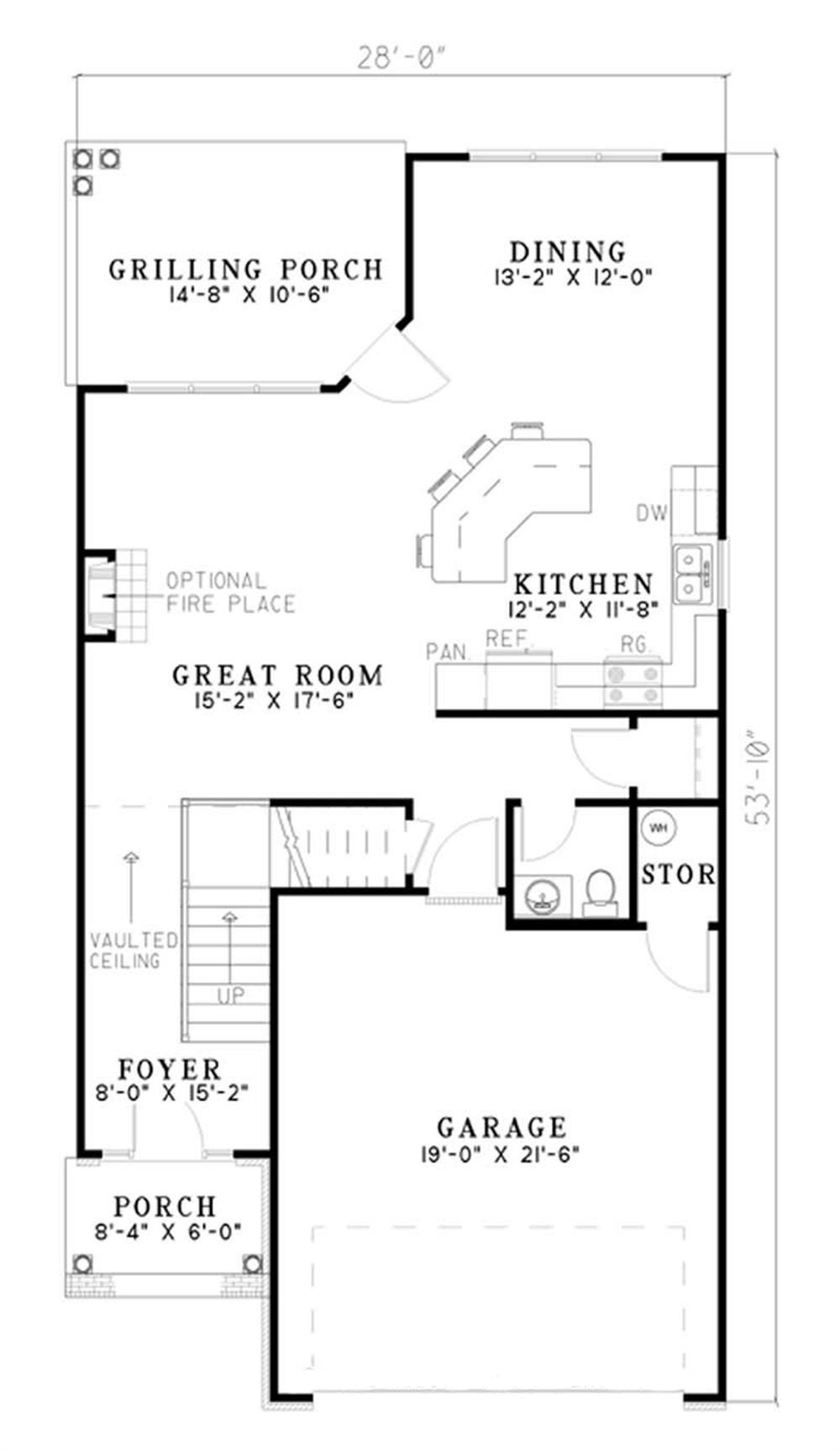 Floor Plan Main Level