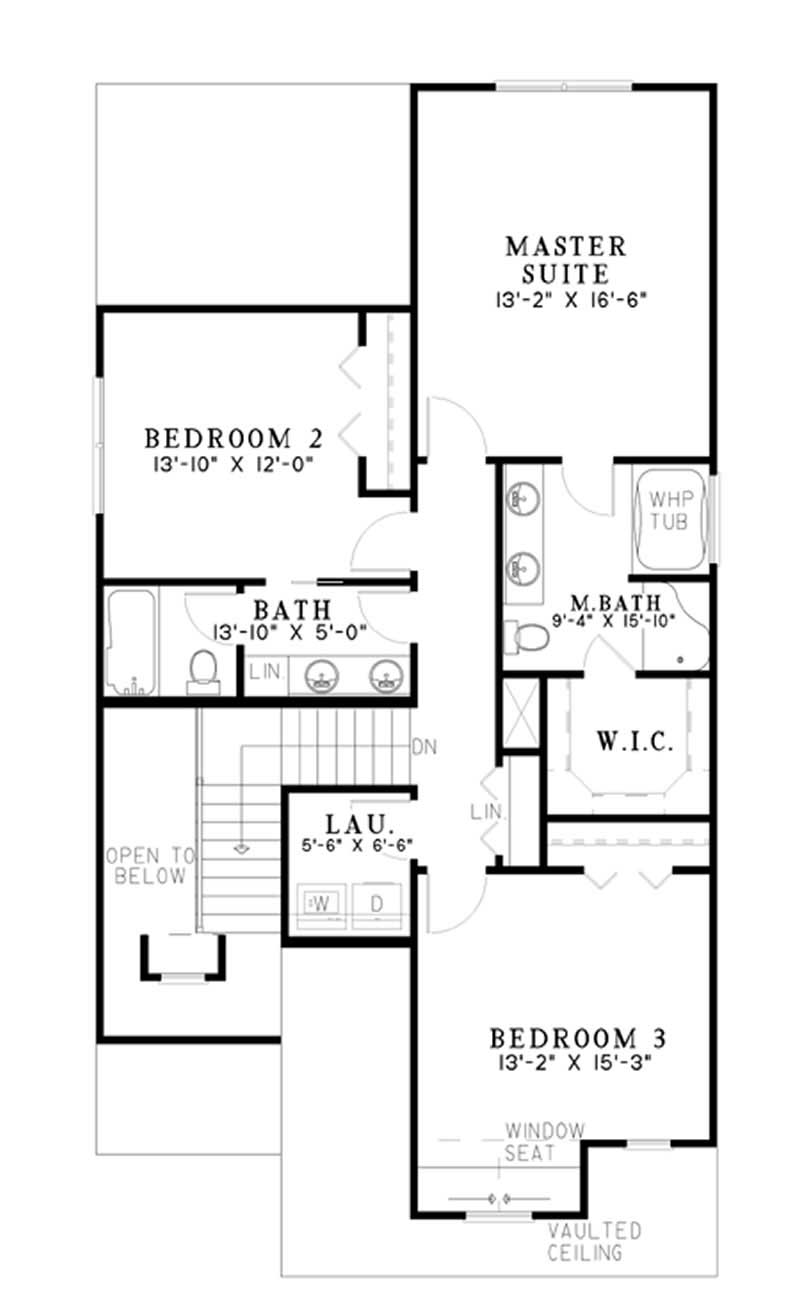 Upper Level Floor Plan