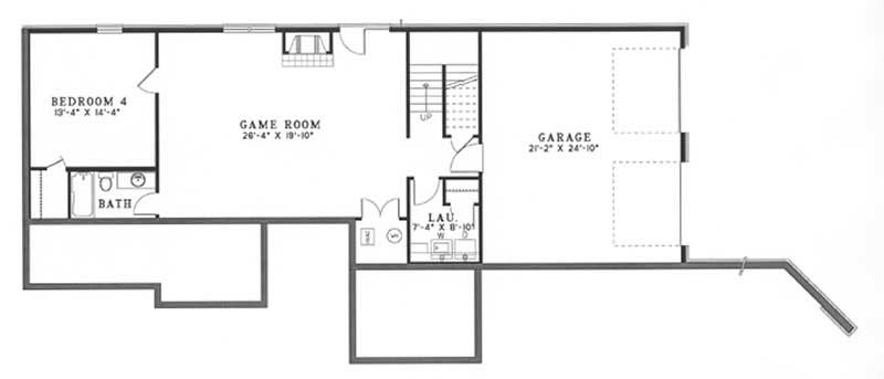 Lower Level Floor Plan