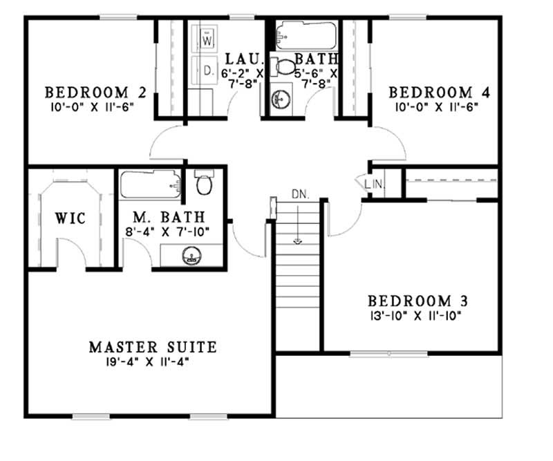 Upper Level Floor Plan