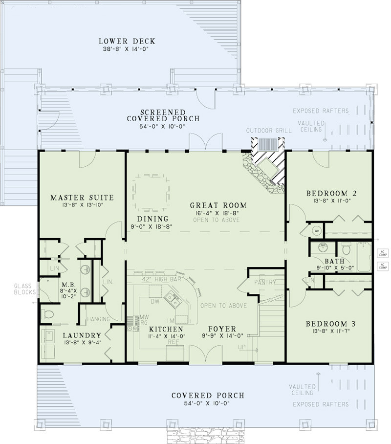 Floor Plan Main Level