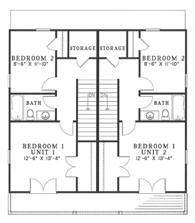 Upper Level Floor Plan