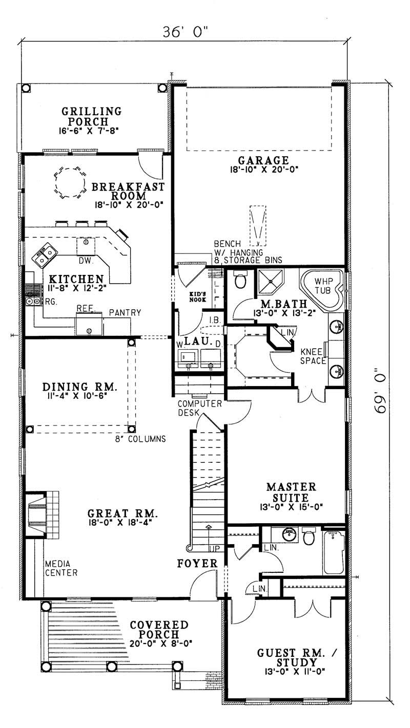 Floor Plan First Story