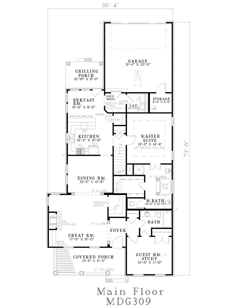 Floor Plan First Story