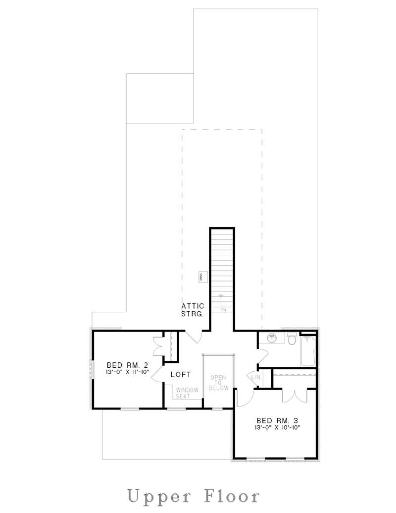 Floor Plan Second Story
