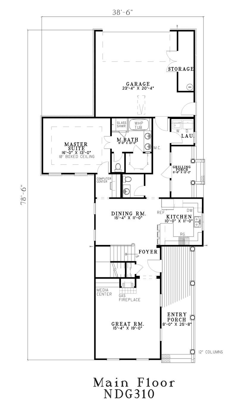 Floor Plan First Story