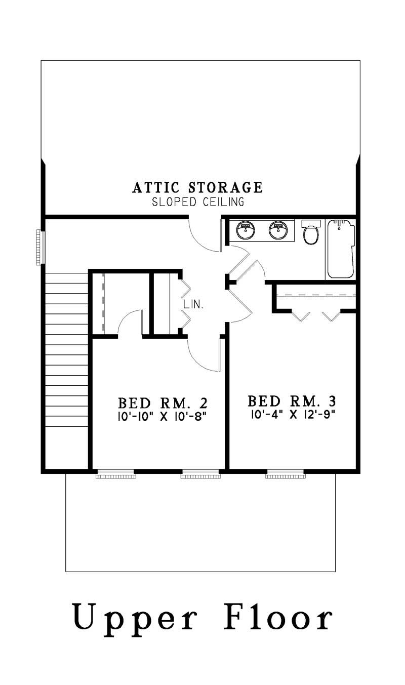 Floor Plan Second Story