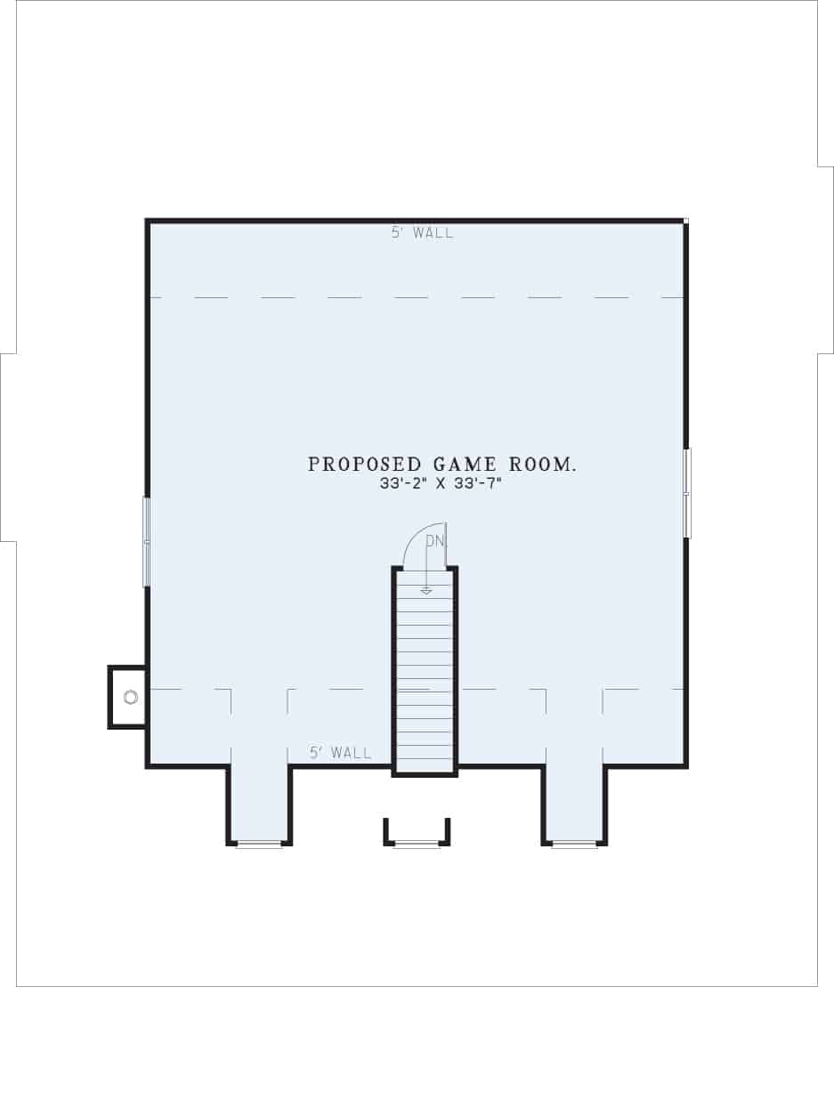 Floor Plan Bonus Room