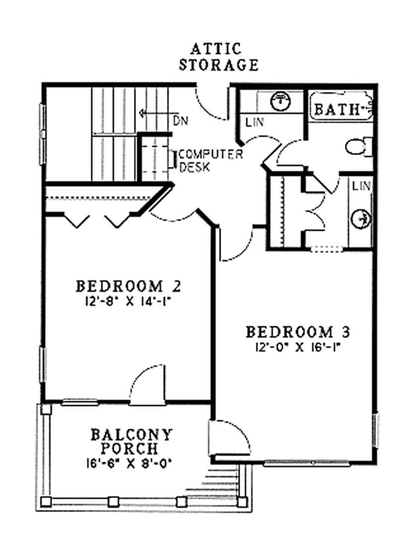 Upper Level Floor Plan