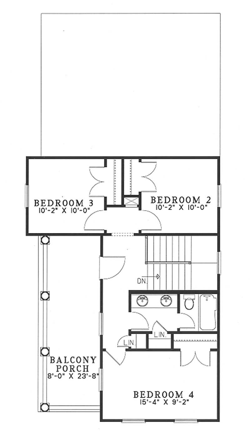 Upper Level Floor Plan