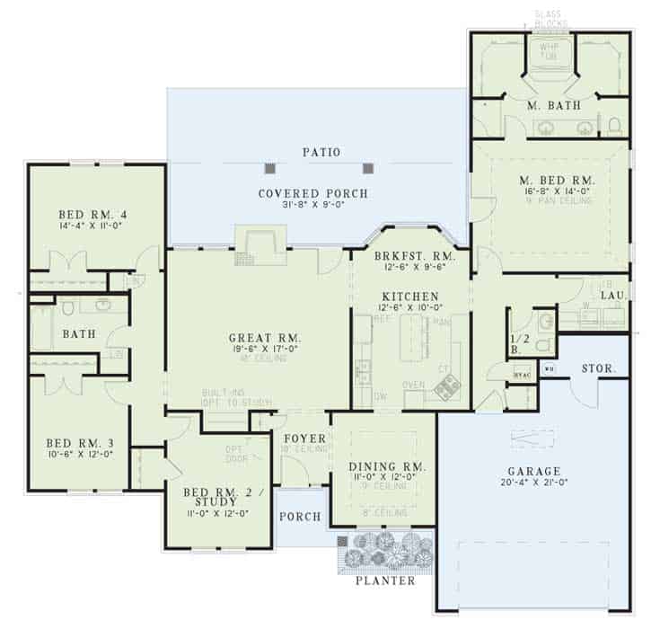 Floor Plan First Story
