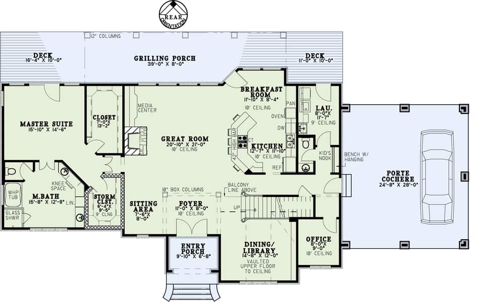 Floor Plan First Story