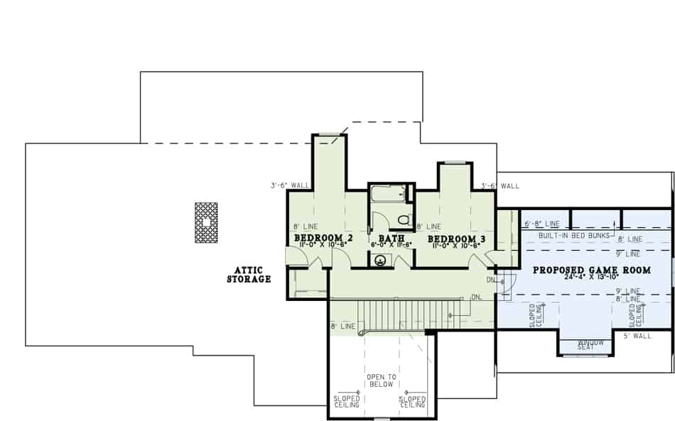 Floor Plan Second Story