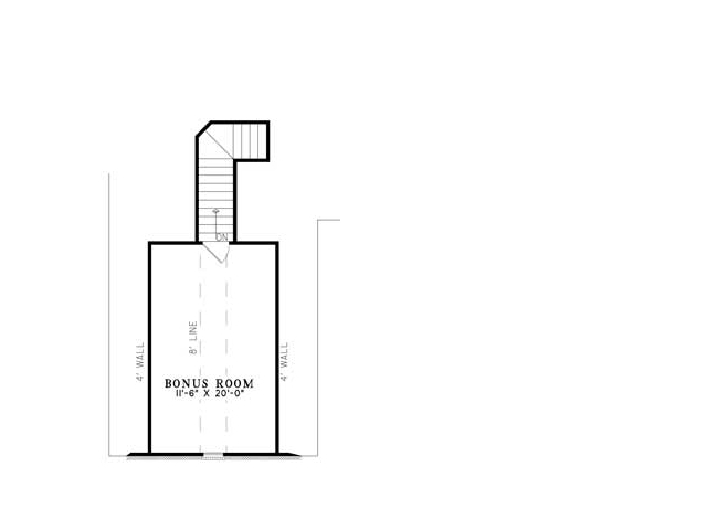 Floor Plan Bonus Room