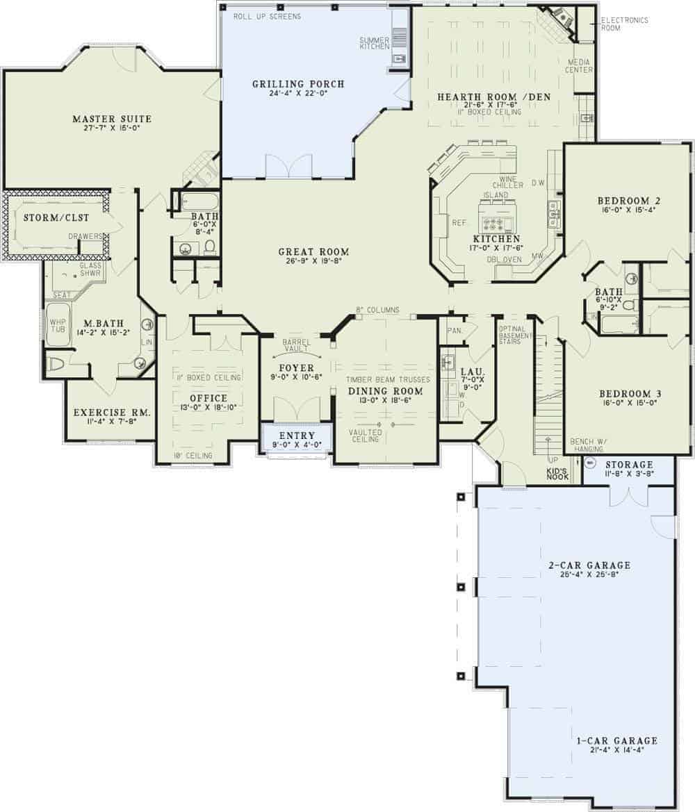 Floor Plan Main Level