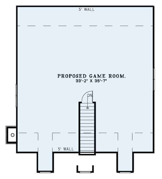 Floor Plan Bonus Room