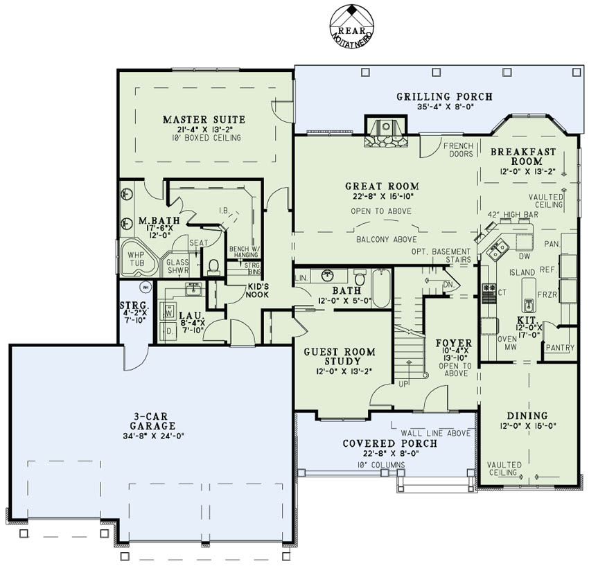 Floor Plan Main Level