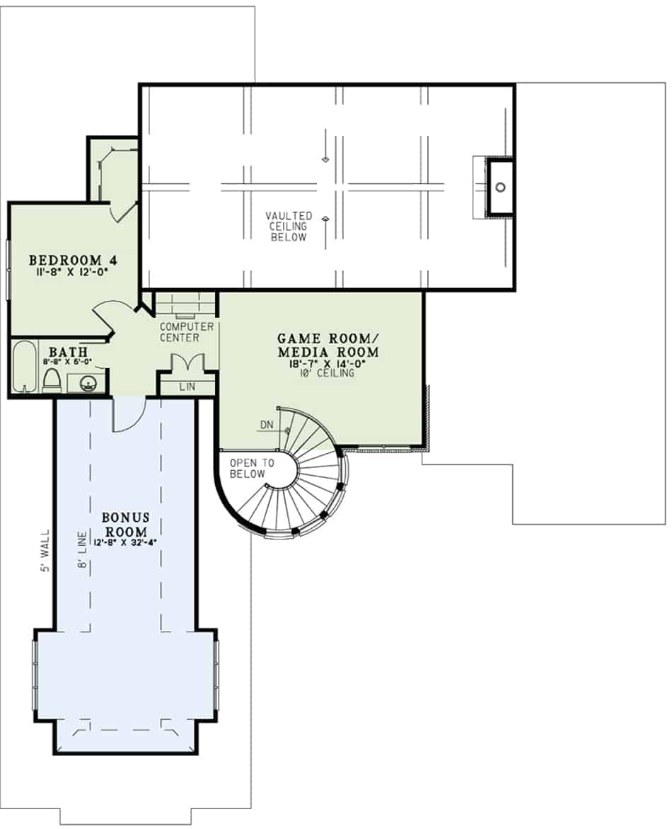 Floor Plan Upper Level