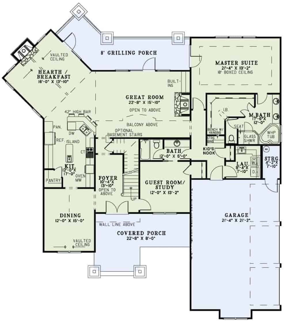 Floor Plan Main Level
